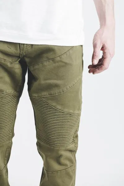 Bad Biker Denim (Olive)