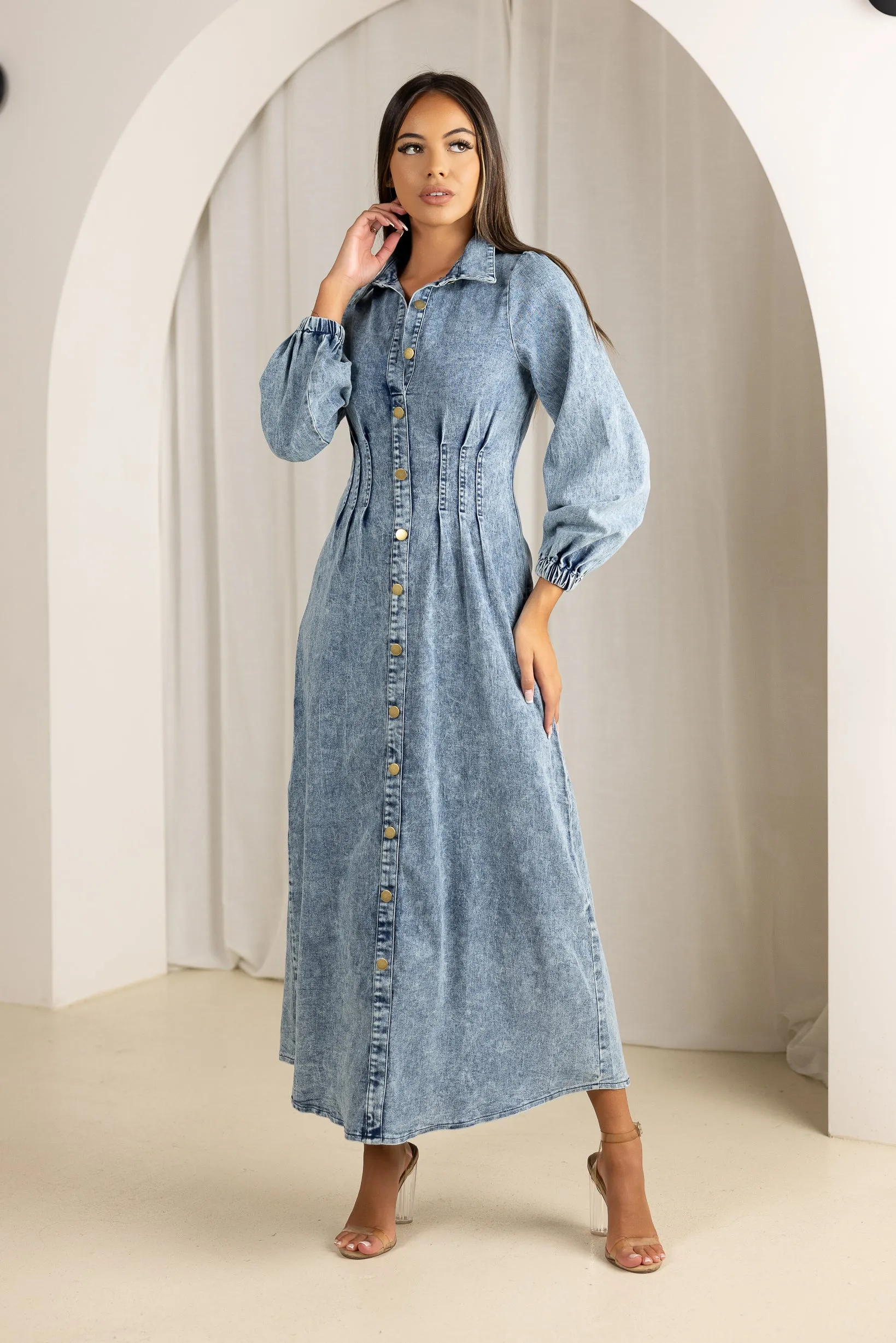 Bonni Denim Dress