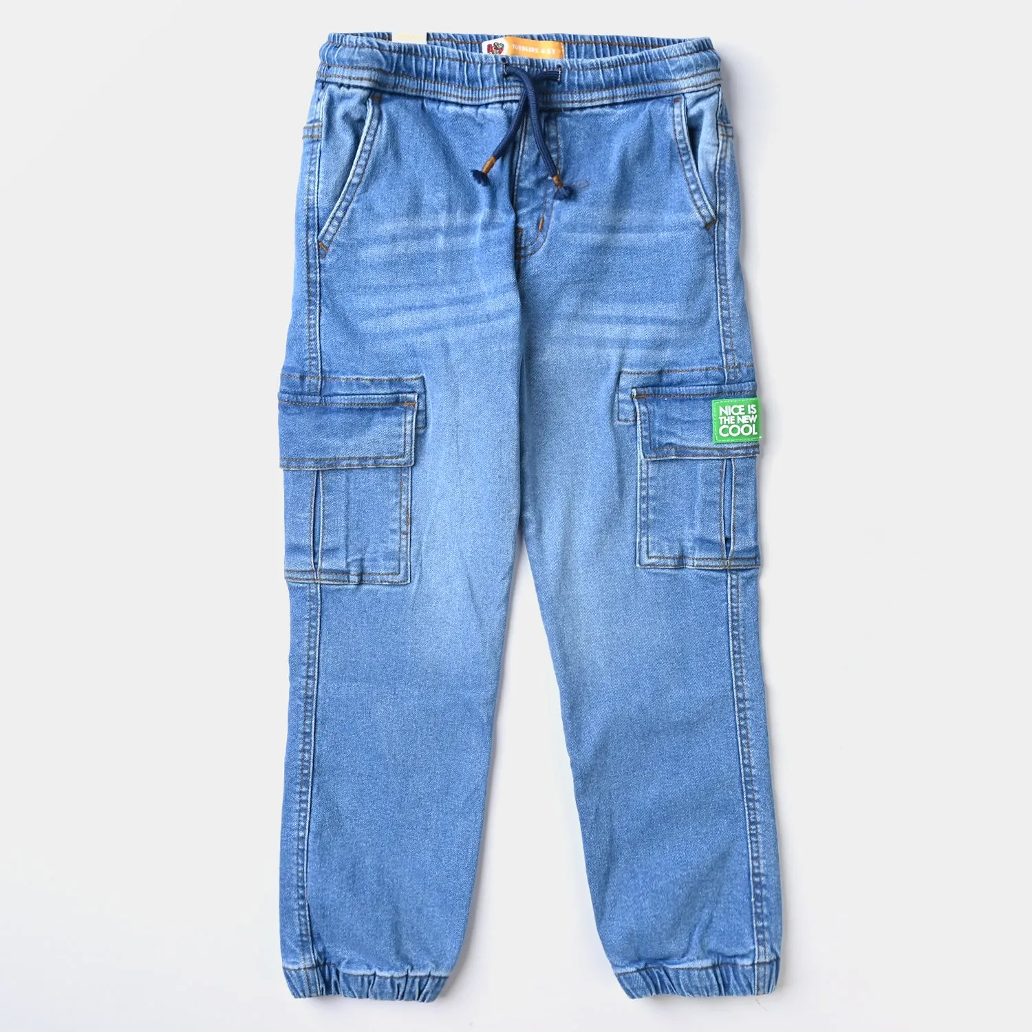 Boys Denim Stretch Pant New Cool-LT.Blue