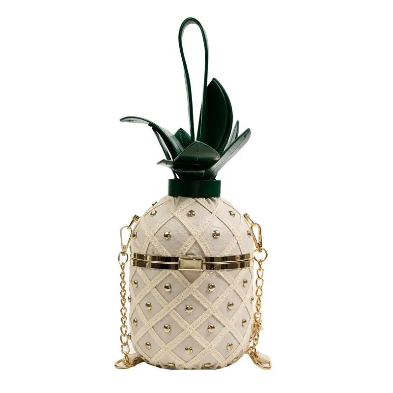 Cute Pineapple Design Shoulder Bag