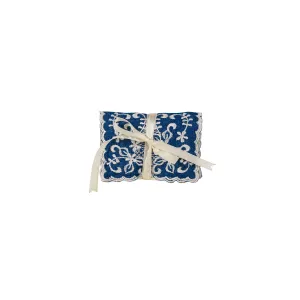 Denim Jewelry Roll Mini