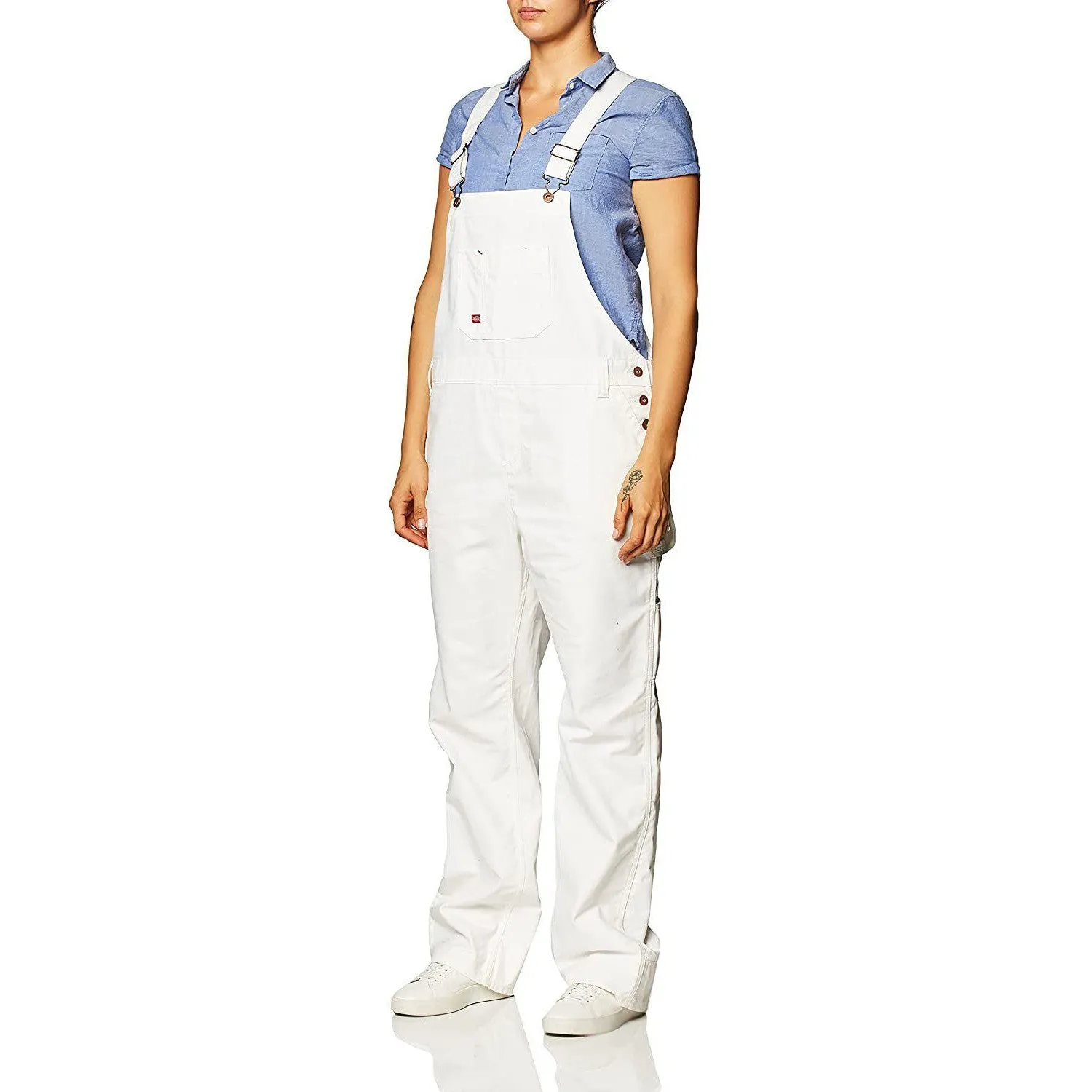 Dickies Women's Denim Bib Overall