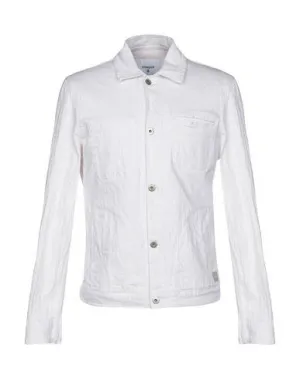 Dondup Man Denim outerwear White 42 suit