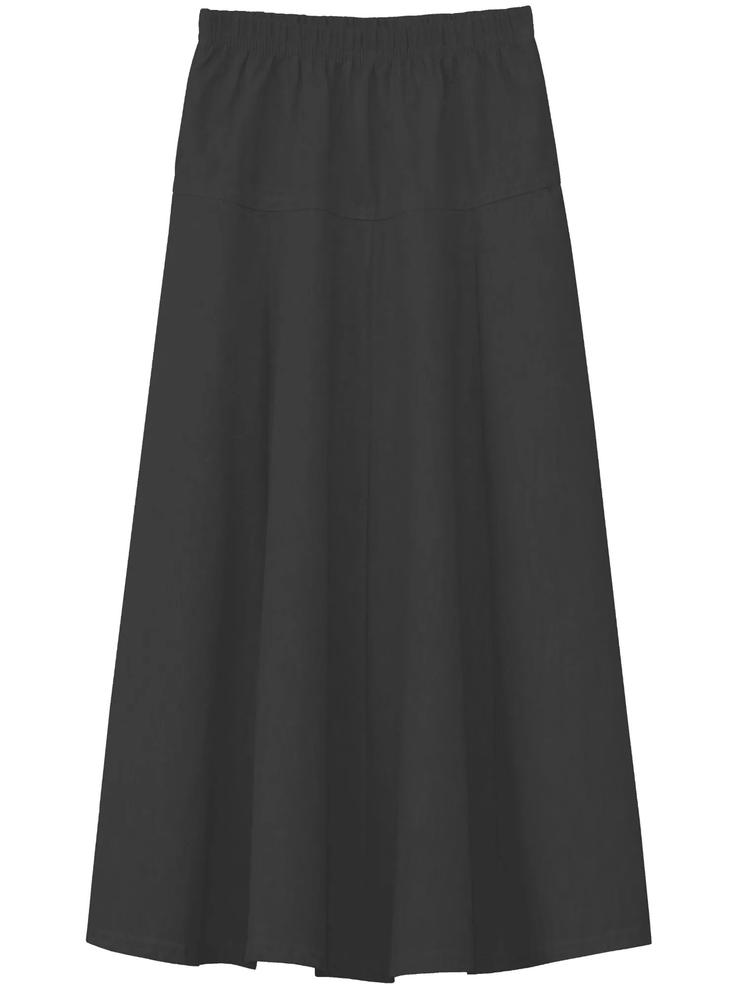 Ultra-Soft, Lightweight Fit-and-Flare Denim Maxi Skirt for Girls, Ages 4-18 Years Old