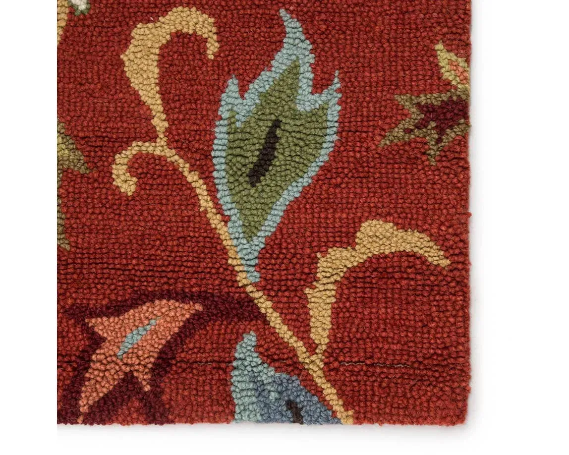 Hacienda HAC11 Red Rug