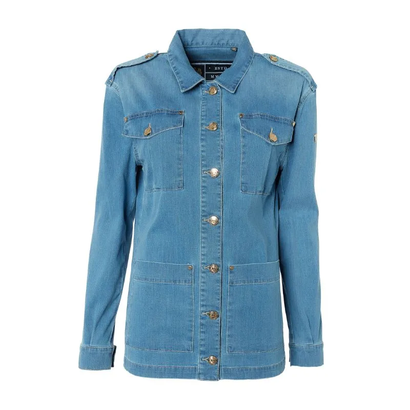 Holland Cooper Artillery Ladies Jacket - Denim