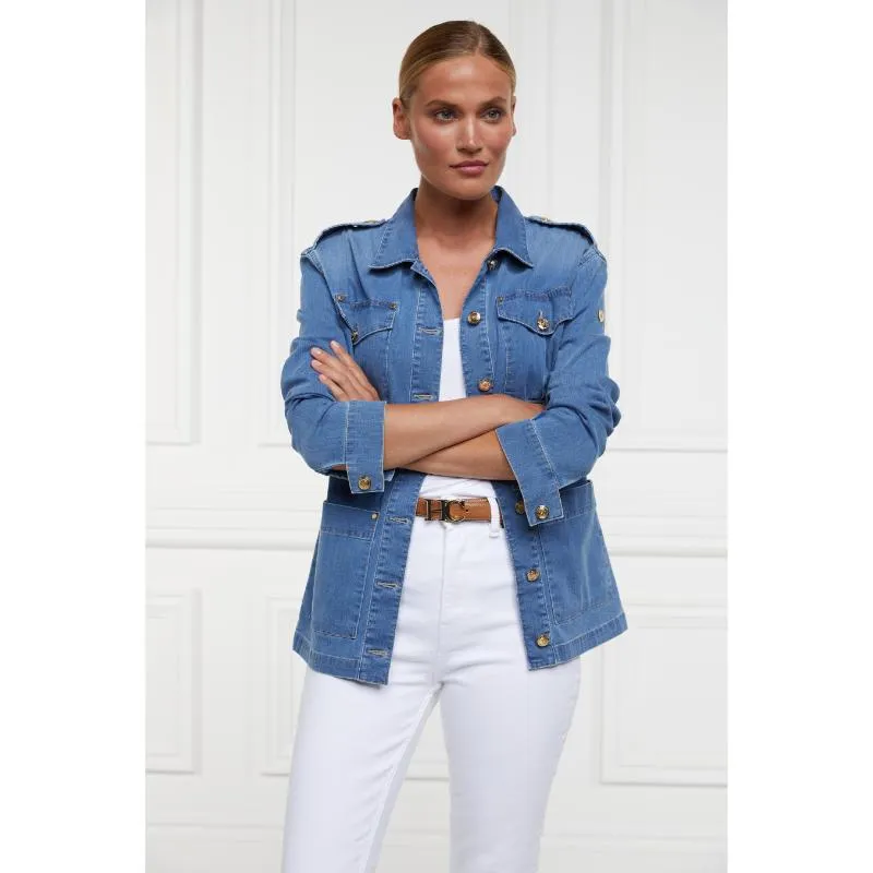 Holland Cooper Artillery Ladies Jacket - Denim