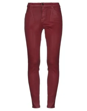 J Brand Women Denim trousers Maroon 29 jeans