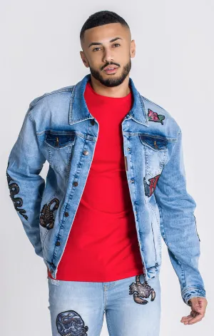 Light Blue Royals Denim Jacket