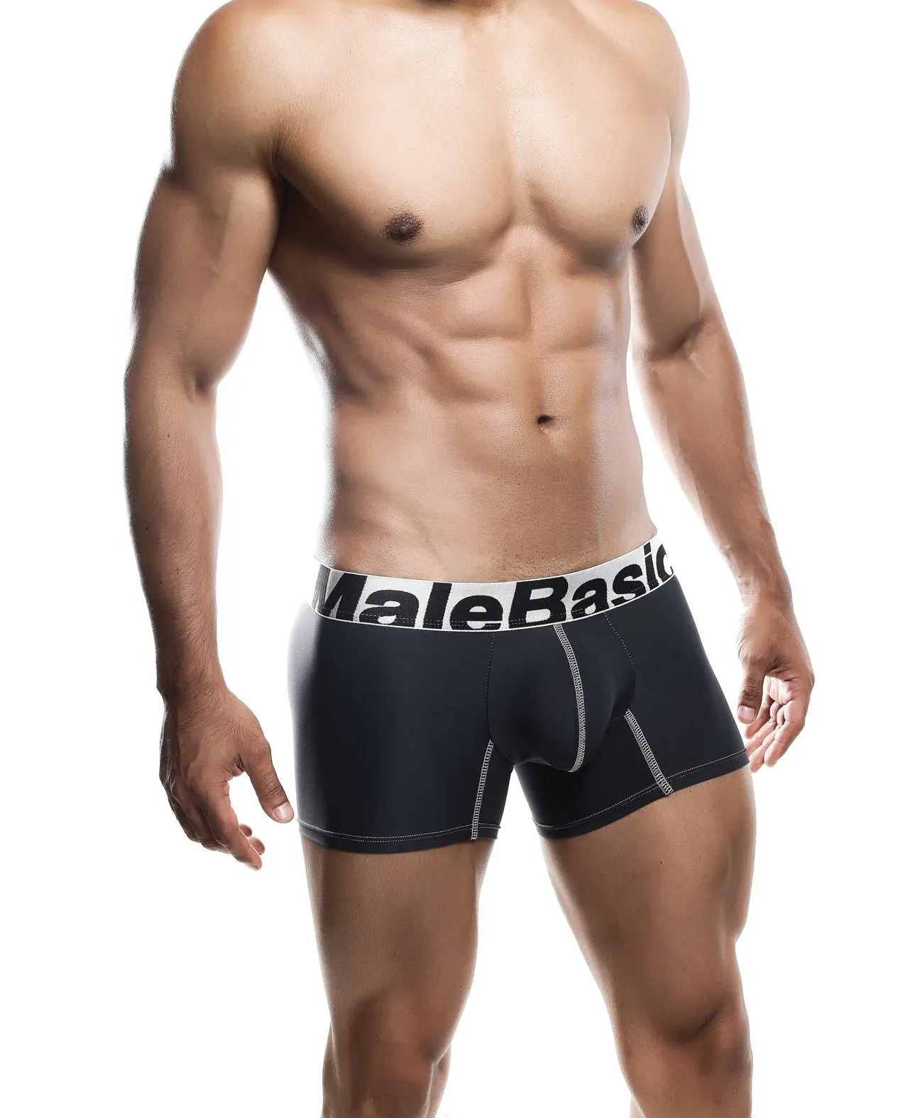 Male Basics Performance Boxer Black XL