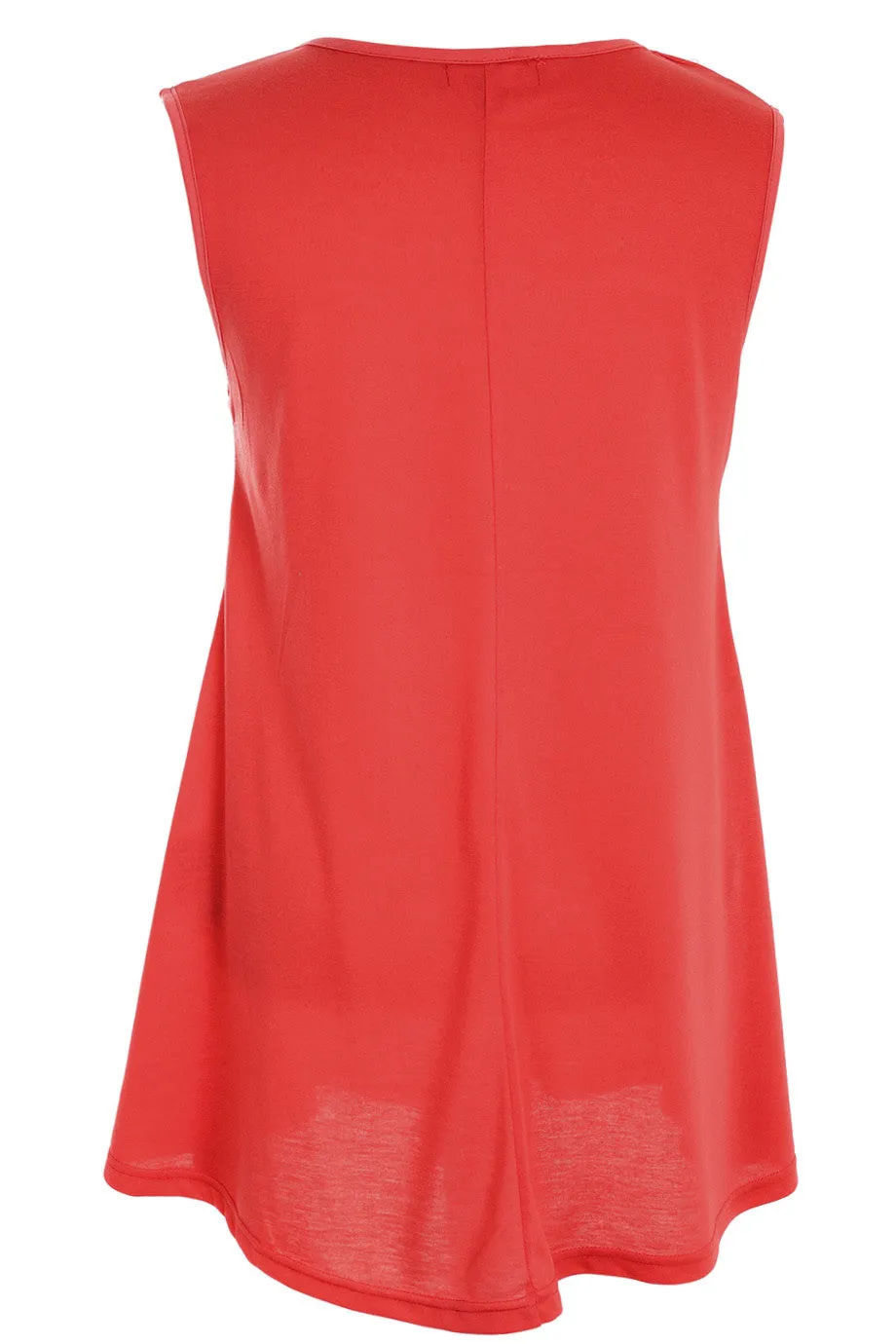 NICOLETTA Watermelon Cut Out Top