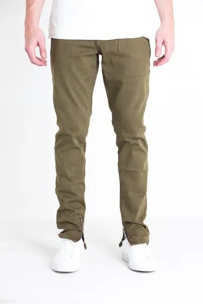 SILHOUETTE PANTS (OLIVE)