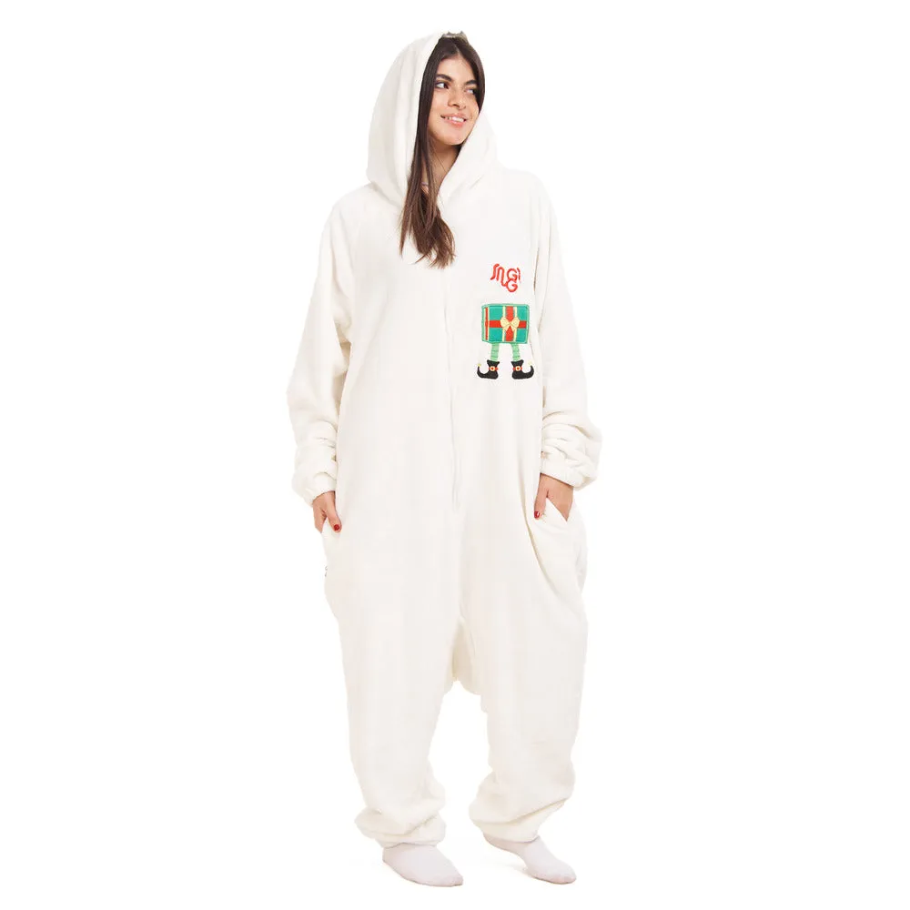 Snuggs Blanket Onesie Christmas Elf Box