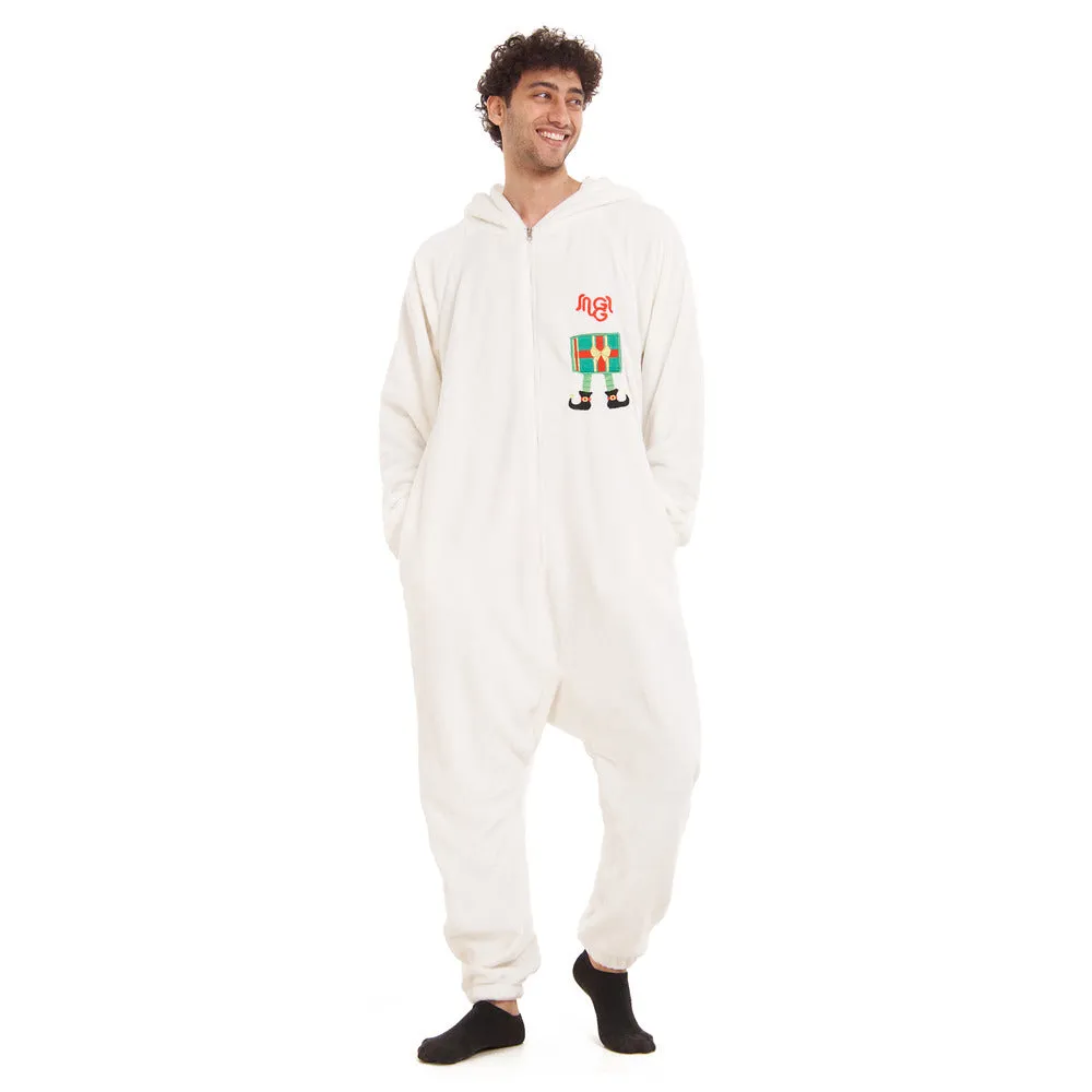 Snuggs Blanket Onesie Christmas Elf Box