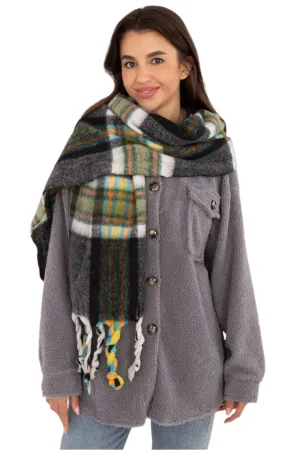 TEEK - Checkered Fringe Scarf