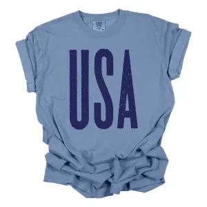 USA 4th of July Large Graphic Shirt