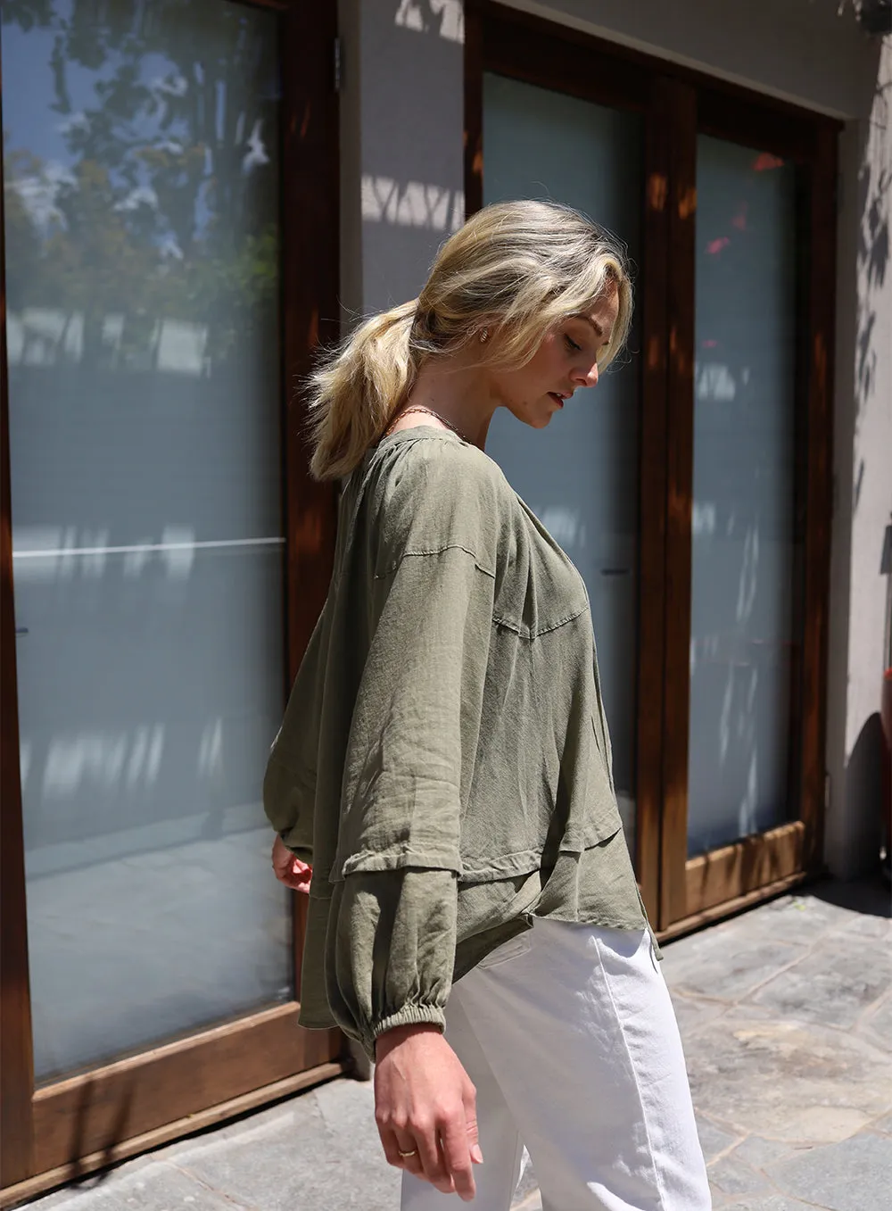 Vera Top-OLIVE